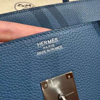 wholesale quality hermes birkin 40 togo blue agate phd